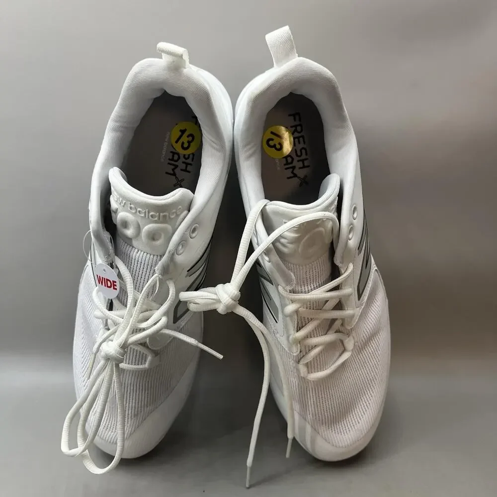 New Balance 3000 V6 Metal Baseball Cleats Men Size 13 2E White Comfort Shoes NEW